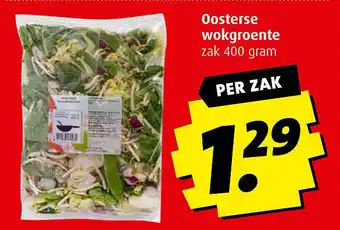 Boni Oosterse wokgroente 400 gram aanbieding