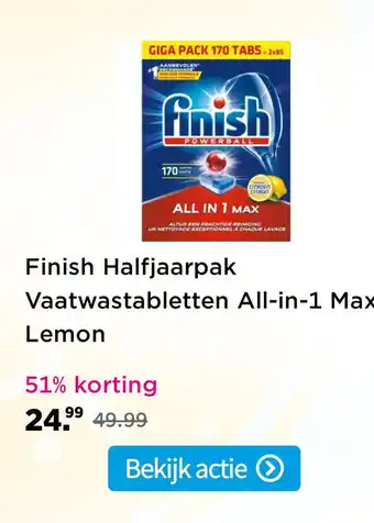 Plein.nl Finish halfjaarpak aanbieding