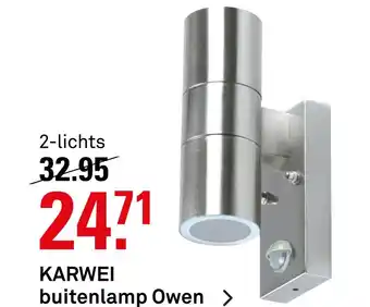 Karwei Karwei buitenlamp owen aanbieding