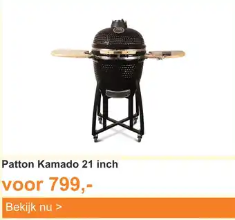 Tuinmeubelland Patton kamado 21 inch aanbieding