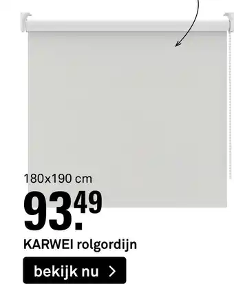 Karwei Karwei rolgordijn 180x190 cm aanbieding