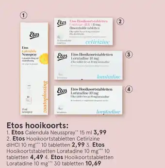 Etos Etos hooikoorts: aanbieding