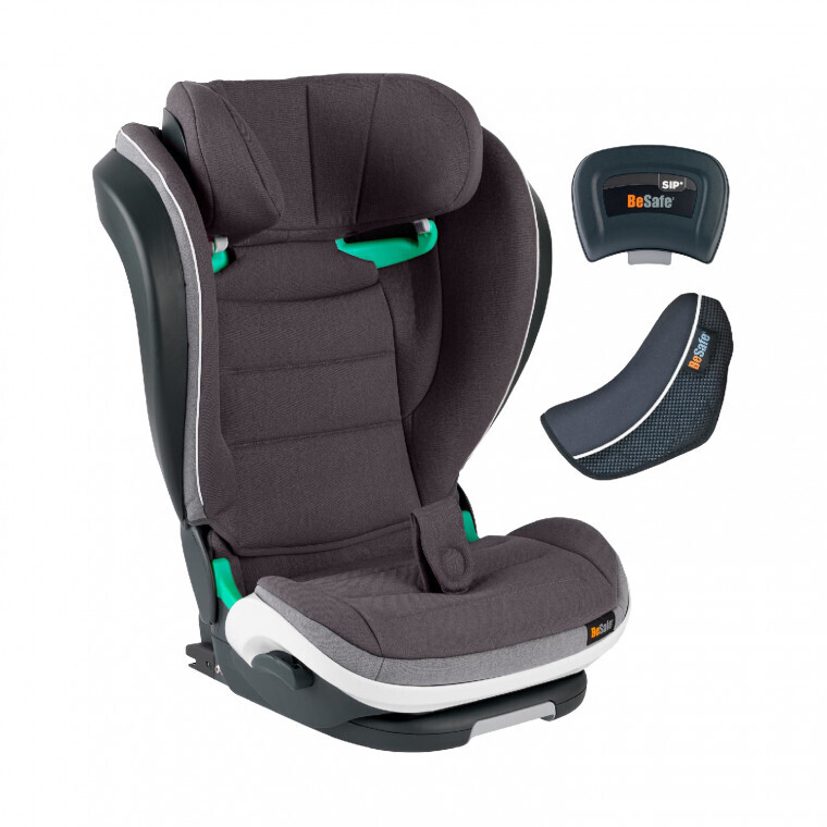 BeSafe iZi Flex Fix i-Size Autostoeltje - Melange Metallic aanbieding bij  Babypark