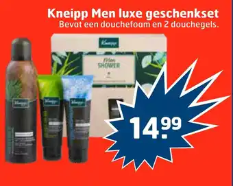 Trekpleister Kneipp men luxe geschenkset aanbieding