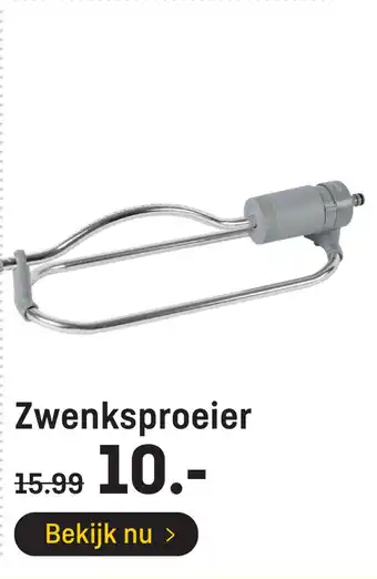 Hubo Zwenksproeier aanbieding