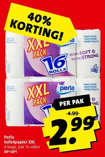 Boni Perla toiletpapier xxl aanbieding