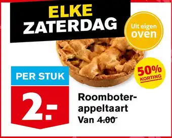 Hoogvliet Roomboterappeltaart aanbieding