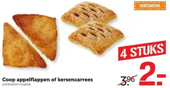 CoopCompact Coop appelflappen of kersencarres aanbieding