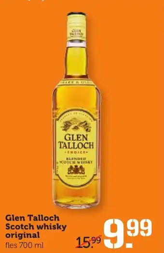 CoopCompact Glen Talloch Blended Scotch whisky 700ml aanbieding