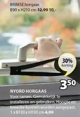 Jysk NYORD HORGAAS aanbieding