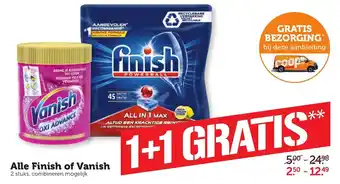 CoopCompact Finish of Vanish 1+1 aanbieding