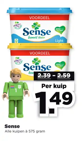 PLUS Sense 575 gram aanbieding