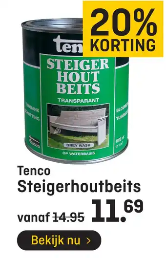 Hubo Tenco steigerhoutbeits aanbieding