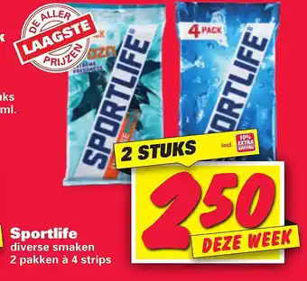 Nettorama Sportlife aanbieding