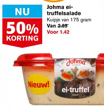 Hoogvliet Johma ei-truffelsalade 175 gram aanbieding