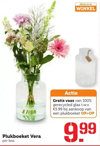 Coop Plukboeket Vera aanbieding