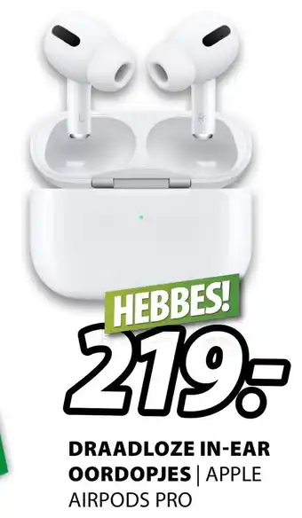 Expert Draadloze in-ear oordopjes | APPLE AIRPODS PRO aanbieding