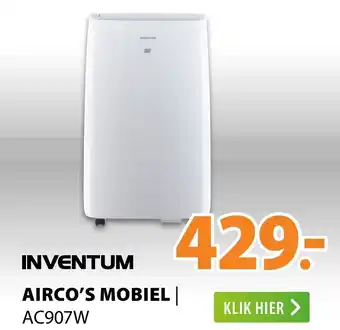 Expert INVENTUM Airco's mobiel | AC907W aanbieding