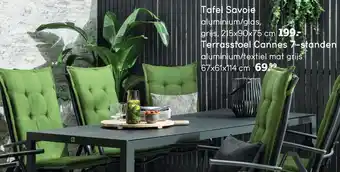 Leen Bakker Tafel Savoie aanbieding