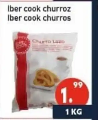 Tanger Markt Iber cook churroz Iber cook churros 1kg aanbieding