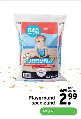 GAMMA Playground speelzand aanbieding