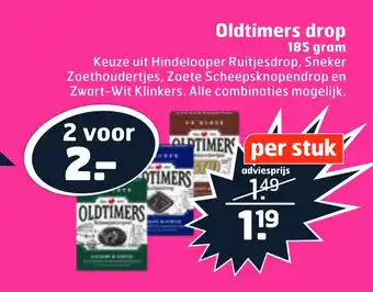 Trekpleister Oldtimers drop aanbieding