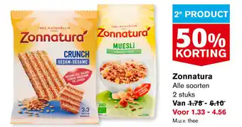 Hoogvliet Zonnatura aanbieding