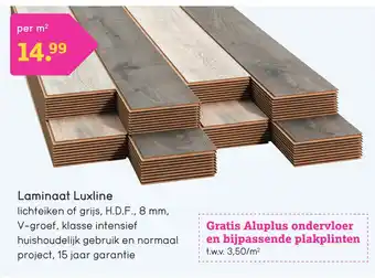 Leen Bakker Laminaat Luxline aanbieding