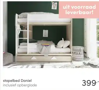 Baby & Tiener stapelbed Daniel aanbieding