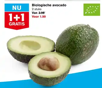 Hoogvliet Biologische avocado aanbieding