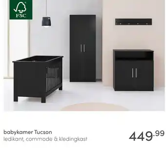 Baby & Tiener babykamer Tucson aanbieding