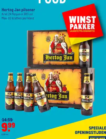 Makro Hertog jan pilsener 300 ml aanbieding