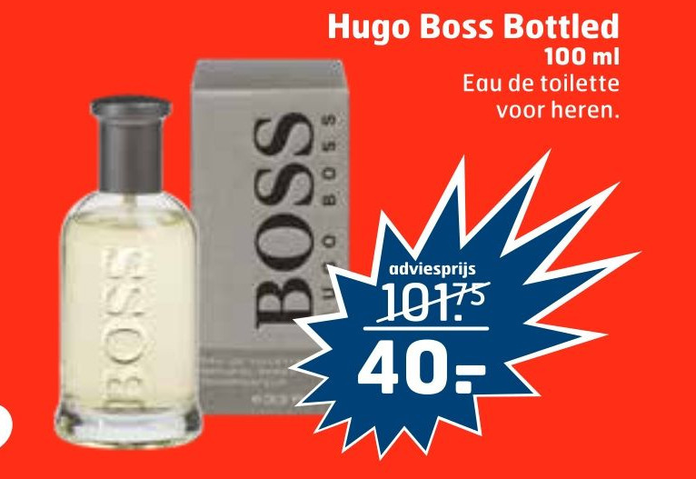 Hugo Boss Bottled aanbieding bij Trekpleister
