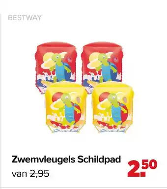 Babypark Zwemvleugels Schildpad aanbieding