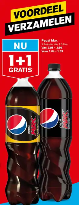 Hoogvliet Pepsi Max aanbieding