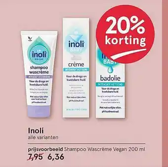 Etos Inoli Shampoo aanbieding