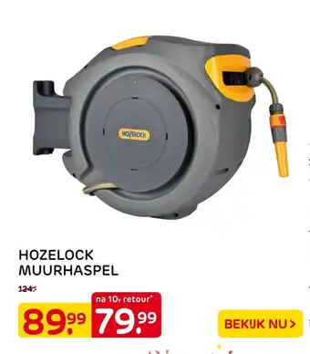 Praxis Hozelock Muurhaspel aanbieding