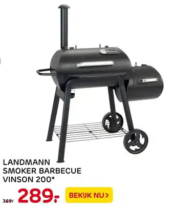 Praxis Landmann Smoker barbecue Vinson 200* aanbieding