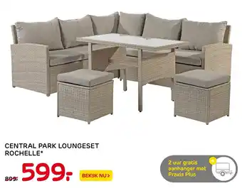 Praxis Central Park Loungeset Rochelle aanbieding