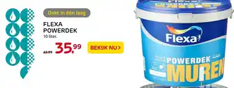 Praxis FLEXA Powerdek 10L aanbieding