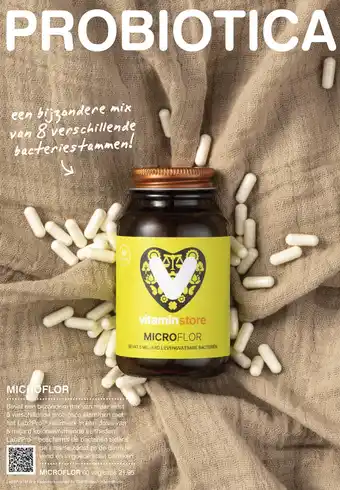 Vitaminstore VitaminStore Microflor 60 vegicaps aanbieding