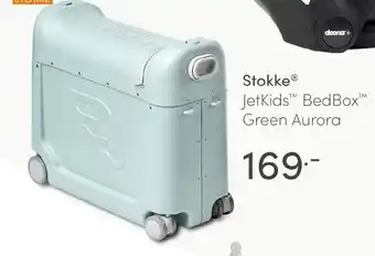 Baby & Tiener Stokke JetKids BedBox green aurora aanbieding