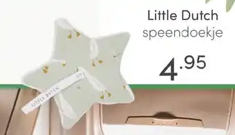 Baby & Tiener Little Dutch Speendoekje aanbieding