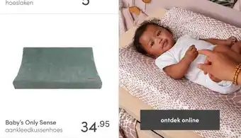 Baby & Tiener Baby's Only Sense Aankleedkussenhoes aanbieding