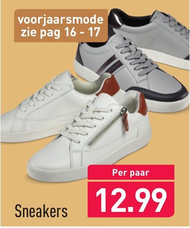 Sneakers aanbieding bij ALDI