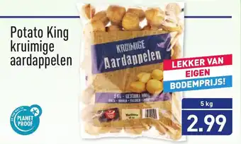 ALDI Potato King Kruimige aardappelen 5kg aanbieding