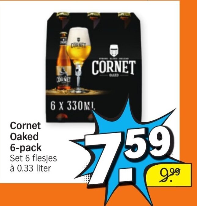 oaked 6pack 0.33 liter aanbieding bij Albert Heijn