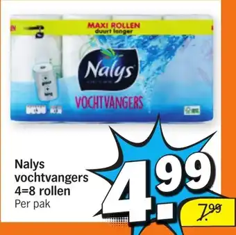 Albert Heijn Nalys vochtvangers aanbieding