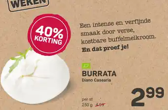 Ekoplaza Burrata 250 G aanbieding