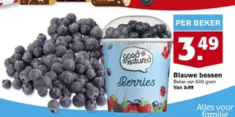 Hoogvliet Blauwe bessen 500 gram aanbieding